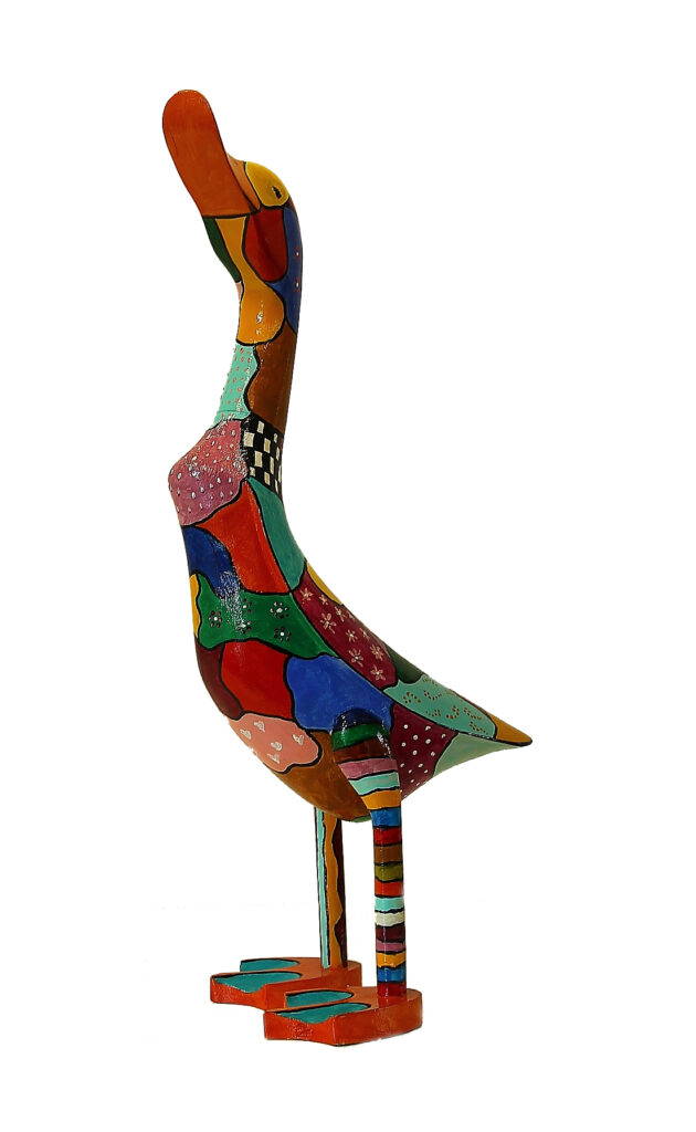 Derek Duck- Artist Maxine Dellar