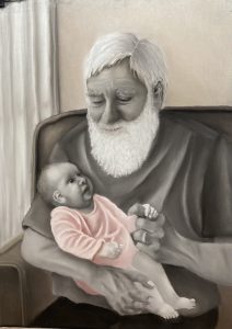 Grandad's Little Rosebud