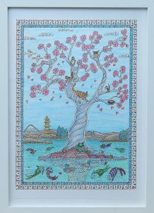 Tree Of Life Cherry Blossom- Artist Deidre Bain