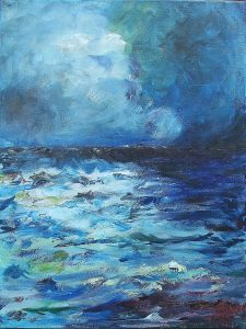 Storm By Moonlight- Artist Sharryn Marriott