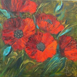 Poppies- Artist Sharryn Marriott